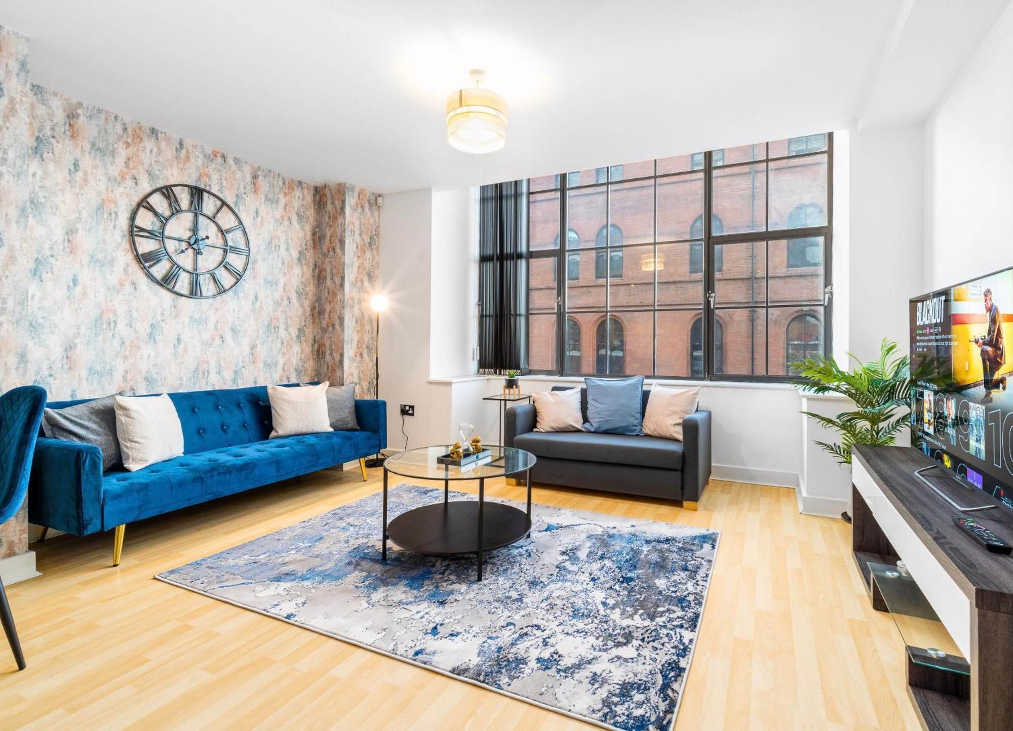 Luxury Sea Blue-Birmingham Central Apartment Buitenkant foto